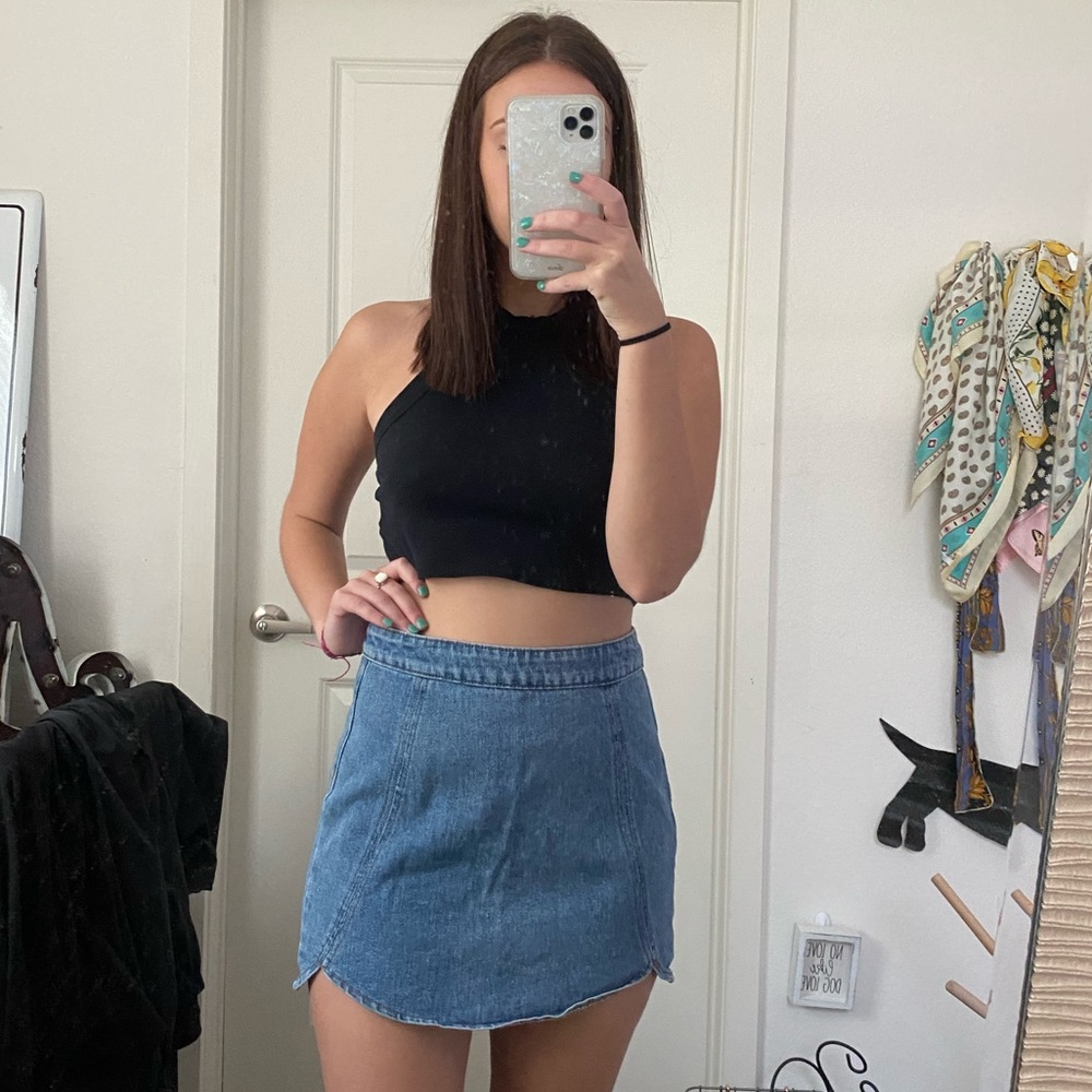 Jean skirt
